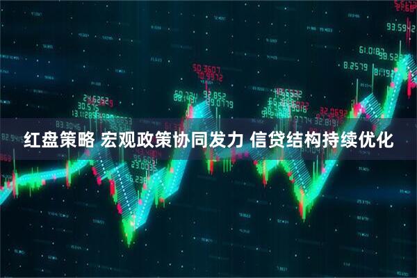 红盘策略 宏观政策协同发力 信贷结构持续优化